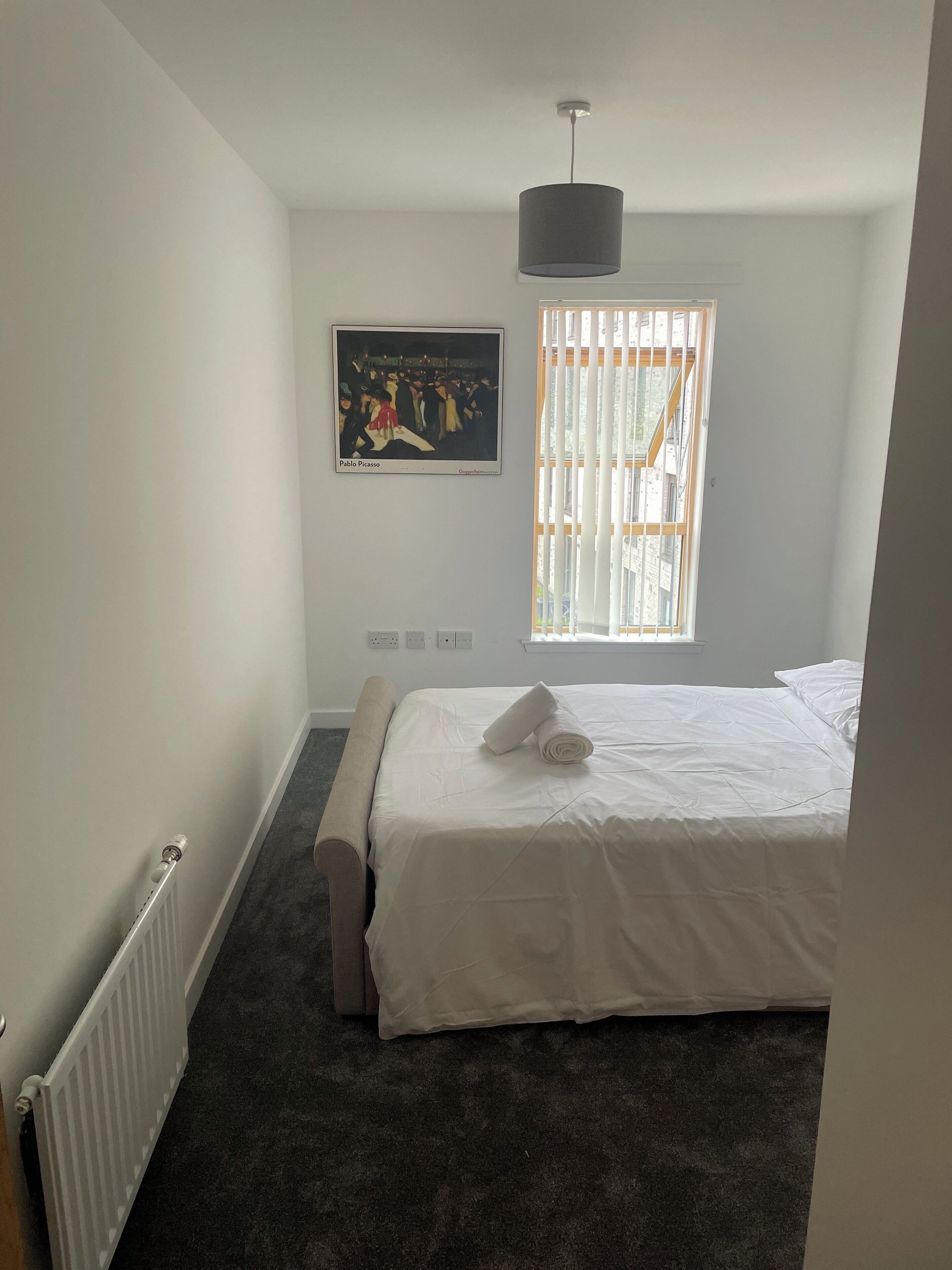 Deluxe-lejlighed - 2 soveværelser - ikke-ryger - udsigt til gårdsplads | Mørklægningsgardiner, strygejern/strygebræt, gratis Wi-Fi