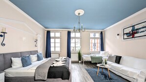 Studio Comfort, Beberapa Tempat Tidur, Bebas Asap Rokok | Tirai kedap cahaya dan Wi-Fi gratis