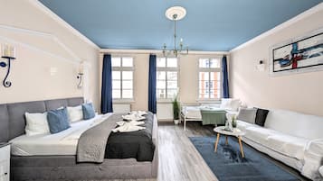 Comfort studio, Meerdere bedden, niet-roken | Verduisterende gordijnen, gratis wifi