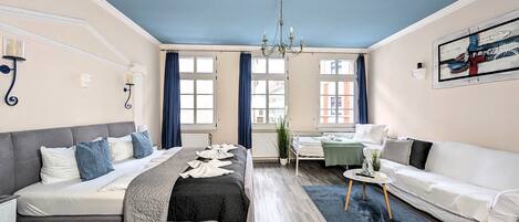 Studio Confort, plusieurs lits, non-fumeurs | Rideaux occultants, Wi-Fi gratuit