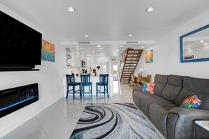 Smart TV - 2-bedroom waterfront condo at Point Matanzas in Crescent Beach, St. Augustine FL (St. Augustine)