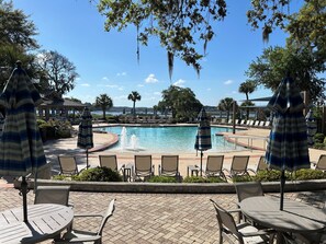 Indoor pool, outdoor pool