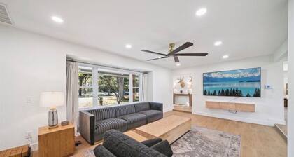 Quiet location on Lake Hudson. Waterfront, large dock with slip,