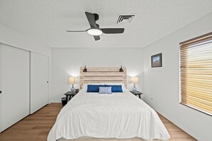 4 dormitorios, escritorio, tabla de planchar con plancha y wifi gratis