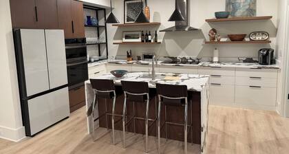 2-bedroom apartment in barndominium with 2 car garage included