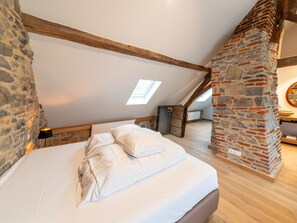 Casa | 2 quartos, roupa de cama