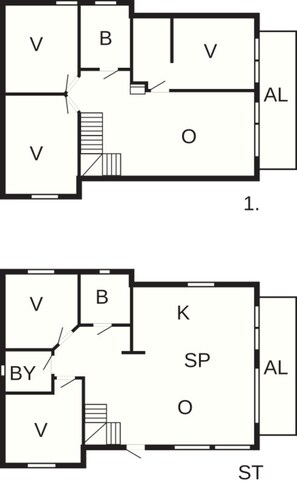 House | Floor plan - 5 Star Holiday Home in Falkenberg (Falkenberg)