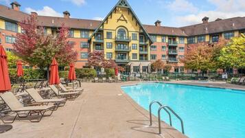 Udendørs pool, opvarmet pool