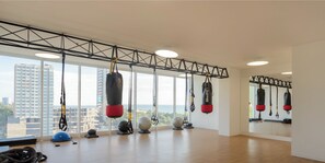 Fitness facility - Apartamento premium a 1 minuto de la playa con todas las comodidades (Magdalena)
