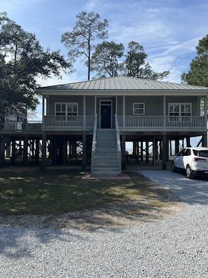Exterior - Bayfront home with private pier & dock- near Fairhope & Magnolia Springs (Foley)