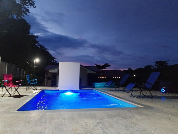 Pool - Studio/Pool/WIFI-Full kitchen-A/C-Large Beach-Sunset-Surf***. (Playa Grande)