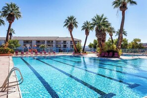 Indoor pool, outdoor pool - Most Amenities in St. George! 5 Pools! Location! Spacious! King beds! 75' TV! (St. George)
