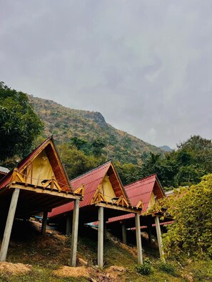 Exterior - Delightful 16-bedroom bungalow with AC in Papaya Resort Nong Khiaw (LuangPrabang)