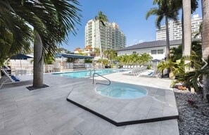 Pool - Best location! Min. from the beach, restaurants, nightlife and historic parks. (Fort Lauderdale)