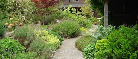 Overnattingsstedets uteområder