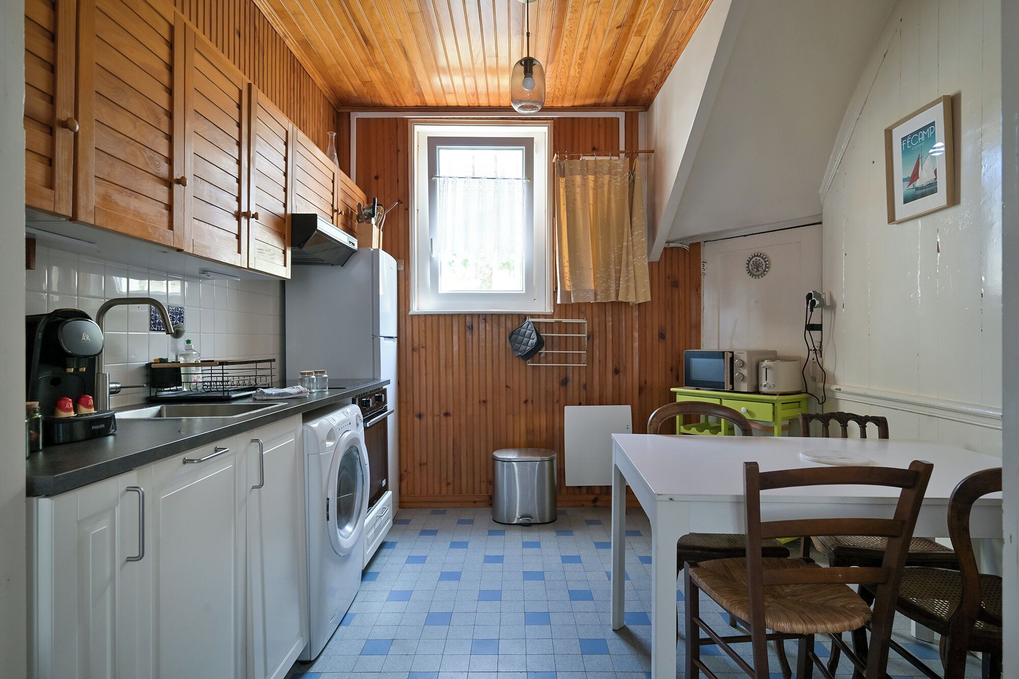 Casa superior, vista al mar | Cocina privada