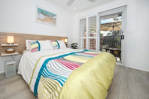 2 habitaciones, tabla de planchar con plancha, wifi y ropa de cama