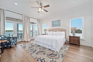 Iron/ironing board, free WiFi, bed sheets - The Cozy Crab North | Shared Dock | Little Lagoon | My Beach Getaways (Gulf Shores)