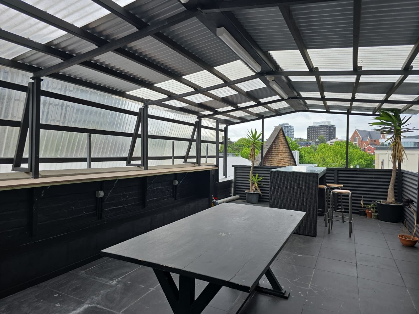 Rooftop terrace