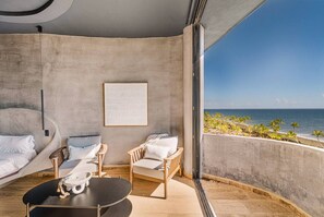 Unclassified image, 5 of 42, button - 3BR Beach Front PH w Private Pool | Hot Tub | Gym (Tulum)