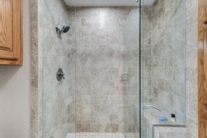 Towels, soap, shampoo, toilet paper