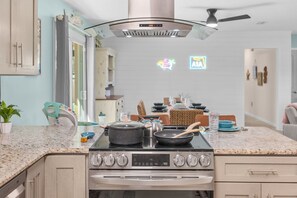 Fridge, microwave, oven, stovetop - Heated Pool & Spa- Fire Pit- Walk to Restaurants, Downtown, Park, & Lighthouse! (St. Augustine)