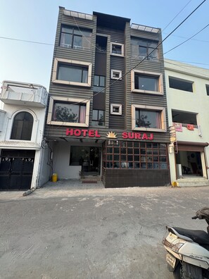 Façade de l’hébergement