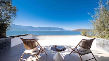 Senior Double Room, Patio, Sea View | Balcony view