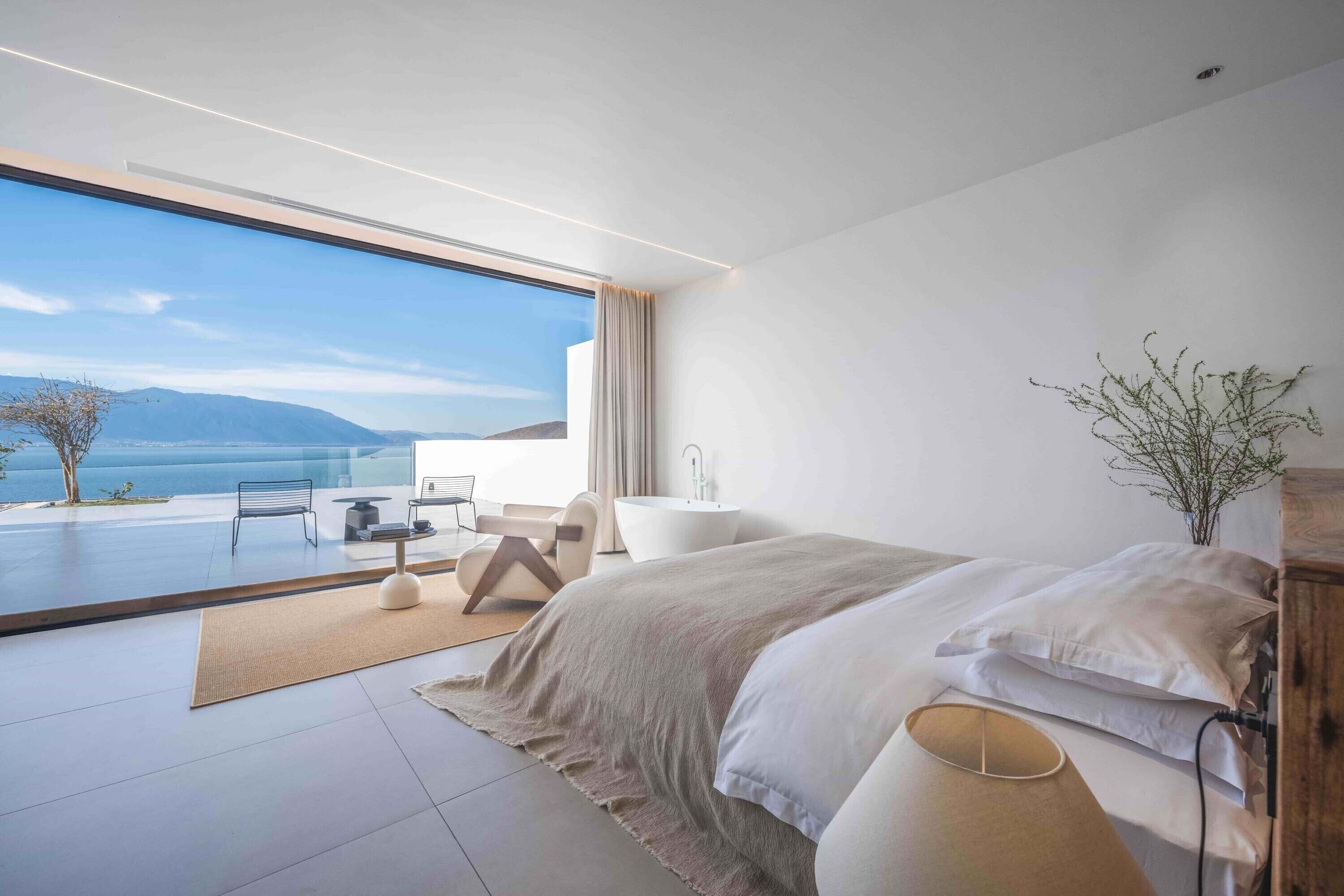 奢华双人房, 露台, 海景 | 客房景观