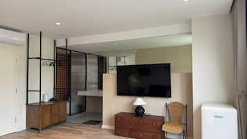 Superior-Doppel- oder -Zweibettzimmer | Bügeleisen/Bügelbrett, kostenloses WLAN