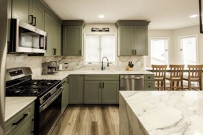 Private kitchen - Recently Remodeled! Lake Front! Hot Tub! Fire Pit! (Lyon County)