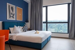 Superior Studio, City View | Iron/ironing board, free WiFi, bed sheets