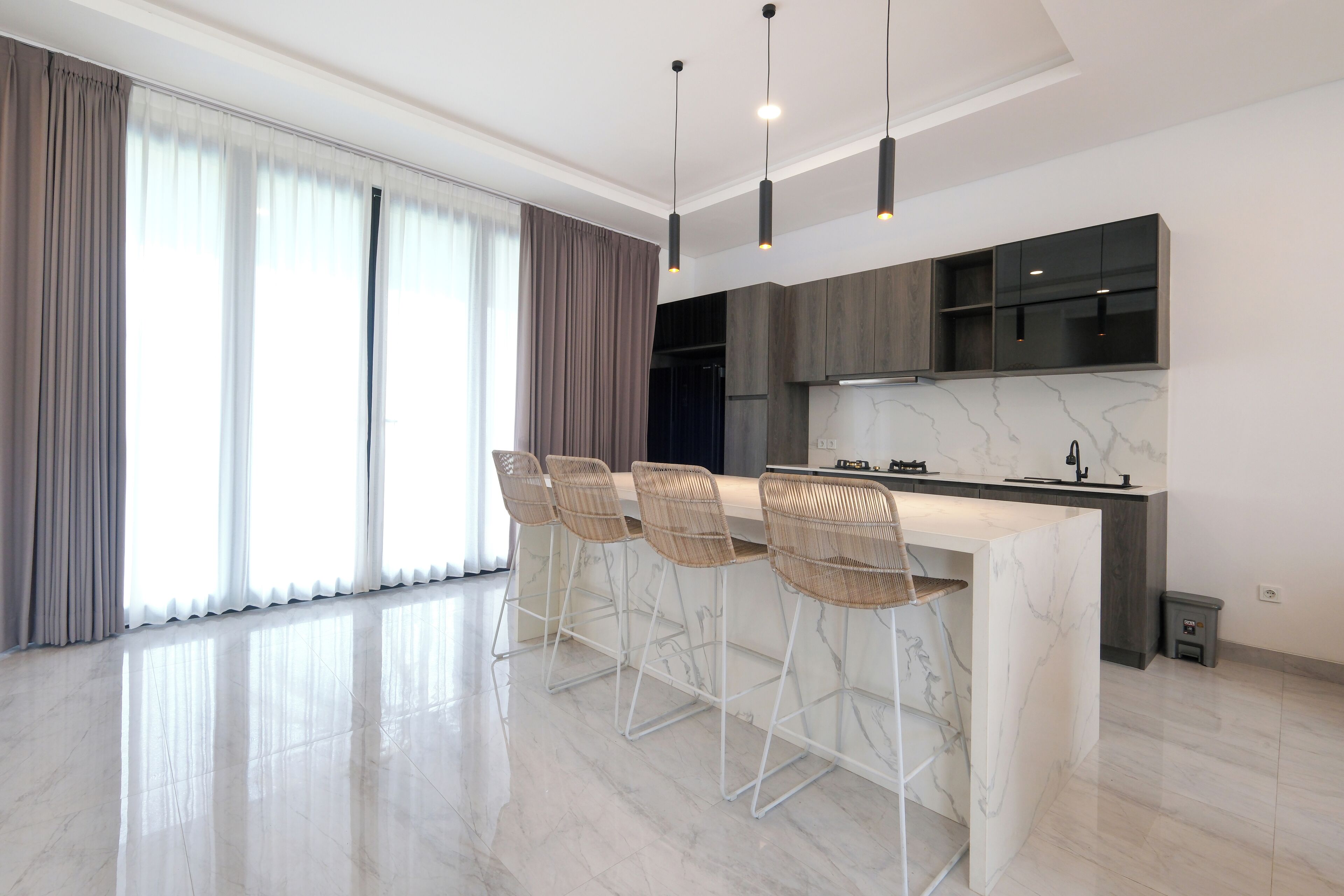 Deluxe Villa, 3 Bedrooms, Garden View | Private kitchen