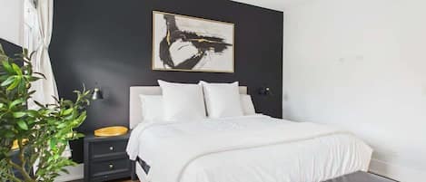 2 bedrooms, iron/ironing board, travel crib, WiFi