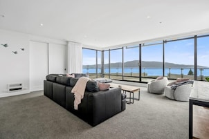 Panoramic Apartment, Ocean View | Living area | Flat-screen TV