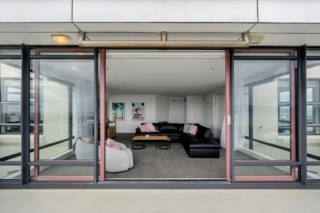 Panoramic Apartment, Ocean View | Living area | Flat-screen TV