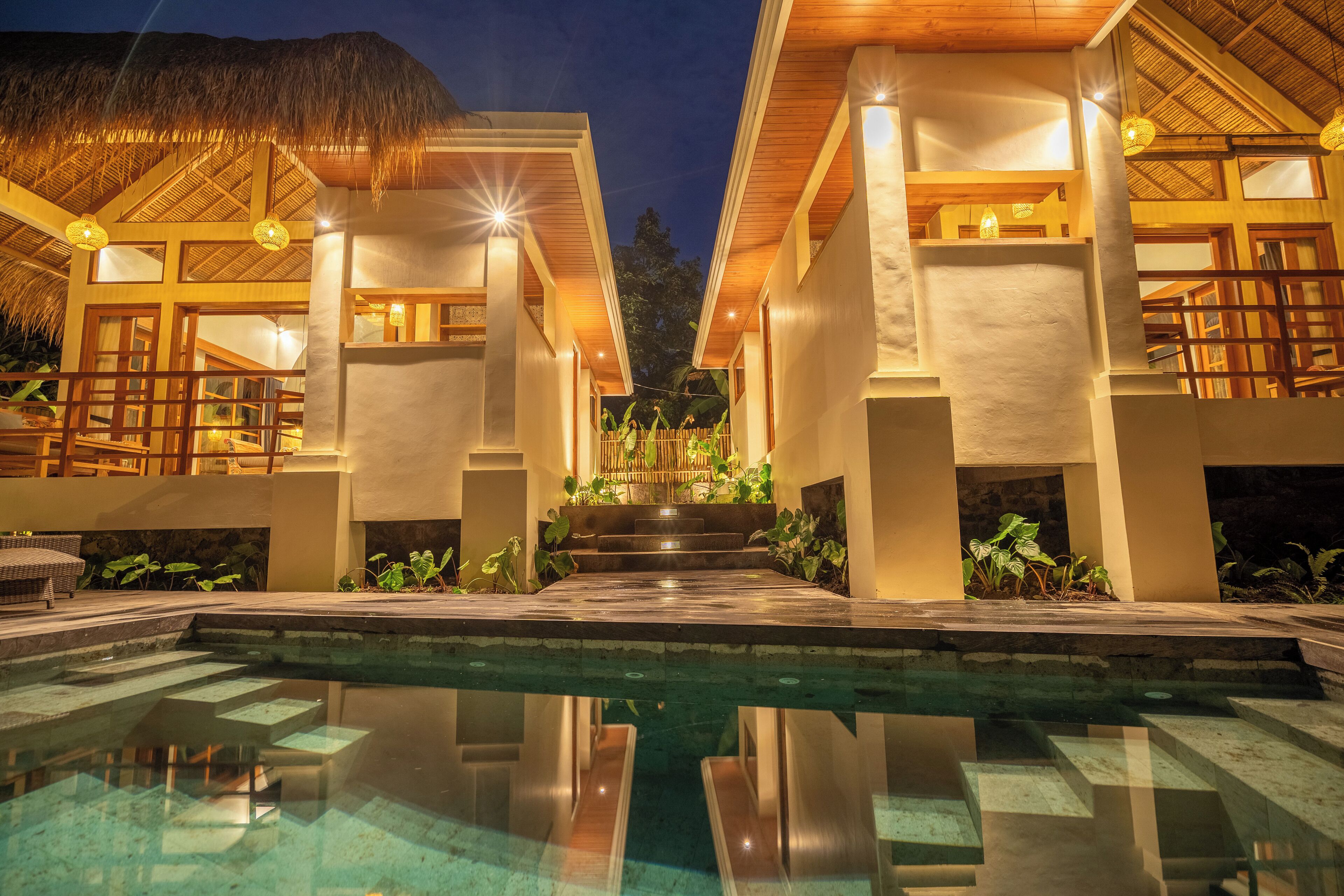 Fachada de la propiedad