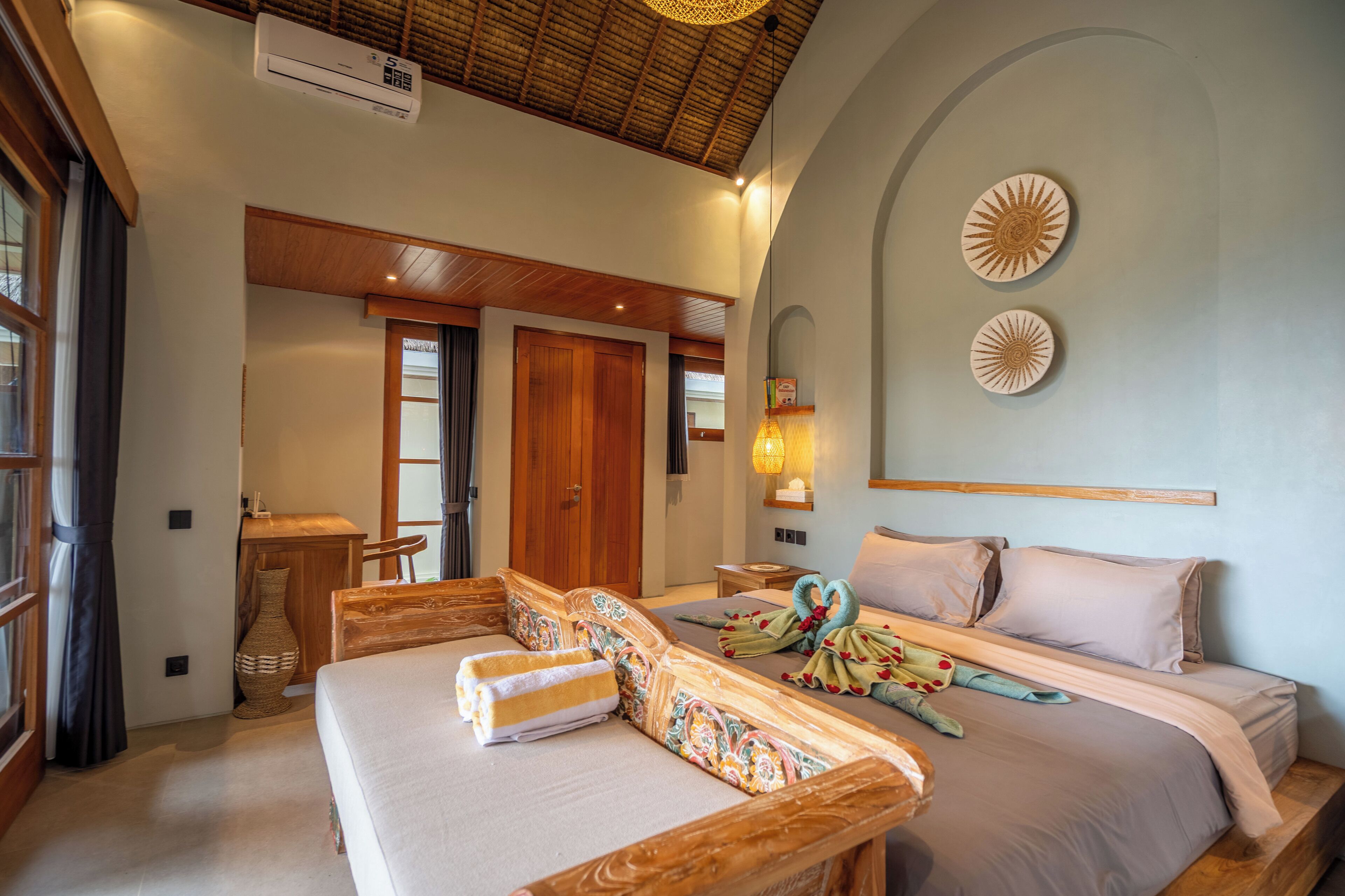 Villa, 2 Bedrooms, Private Pool | In-room safe, free WiFi, bed sheets