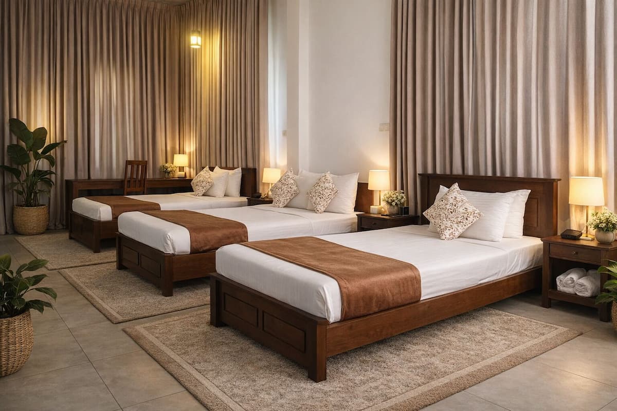 Family Room | Desk, laptop workspace, free WiFi, bed sheets