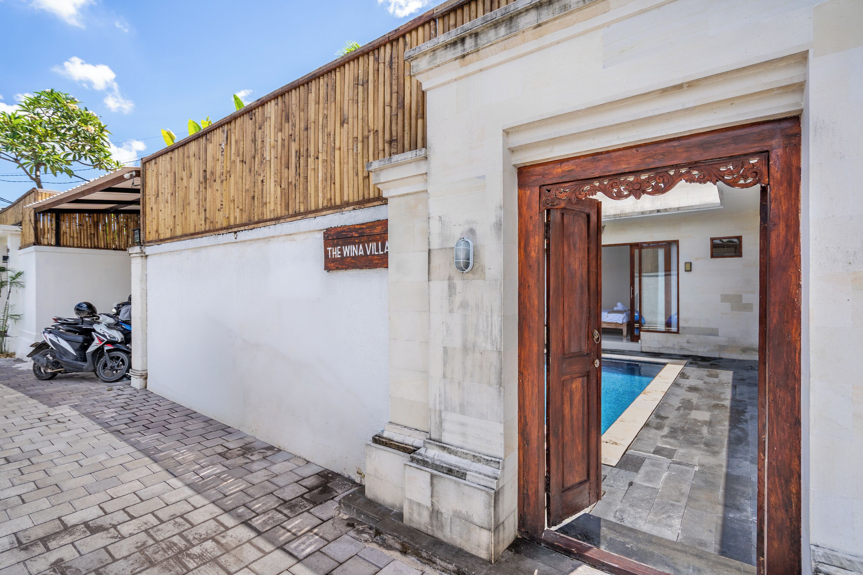 Front of property