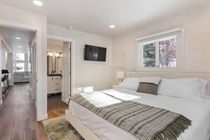 4 bedrooms, iron/ironing board, travel crib, WiFi