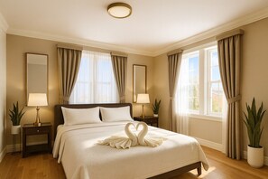 مكواة/لوح كي وواي فاي وملاءات أسرّة