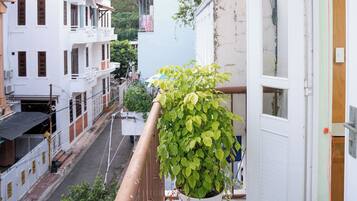 Luxury Double Room, City View | Balcony