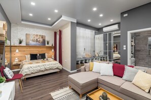 Apartment, 1 Queen Bed with Sofa bed, Air conditioning | Blackout drapes, iron/ironing board, free WiFi - Sliema Pearl Luxury Apartment (Sliema)