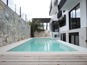Pool - Villa 5 bedroom home in Voula Riviera Greece (Voula)