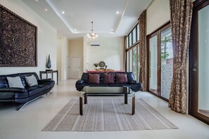 Living room - Number Nine Pool Villa  (Pa Klok)