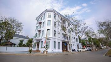 Façade de l’hébergement