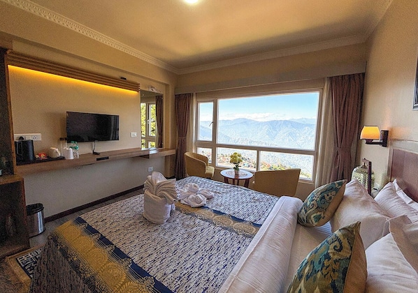 Habitación doble Premier, vista a la montaña | Wifi gratis