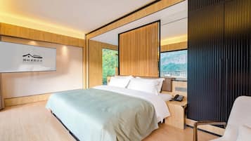 Panoramic dubbelrum - utsikt mot bergen | Vardagsrum | Tv