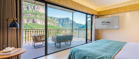 Panoramic Double Room, Mountain View | Balcony